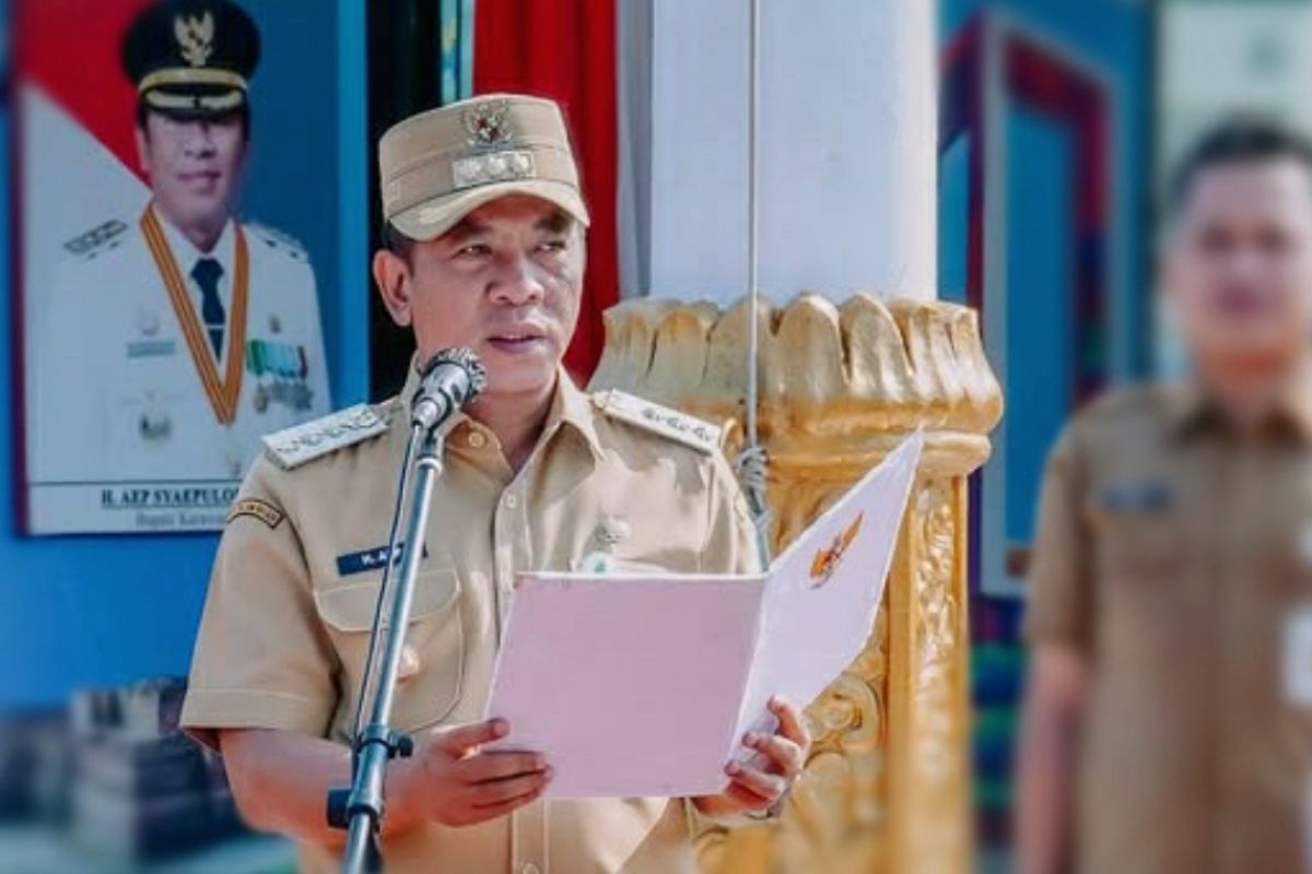 Bupati Karawang tekankan pentingnya budaya baca pada era digital