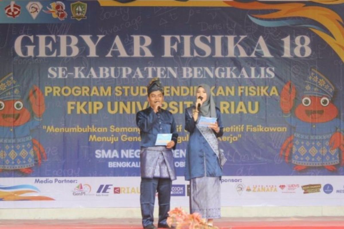 Gebyar Fisika 18 warnai SMA 2 Bengkalis, dorong lahirnya fisikawan muda