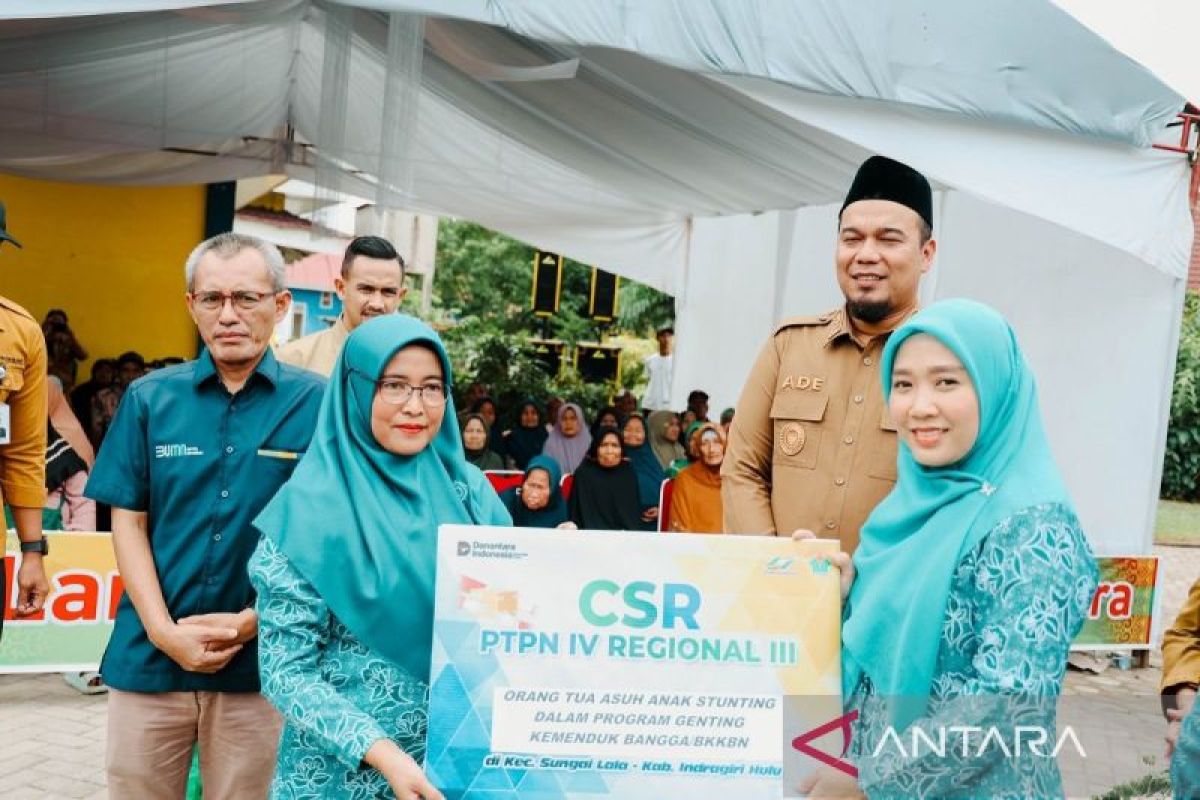 PTPN IV Regional III Gelontorkan Rp3 Miliar Bangun Inhu Maju Bersama