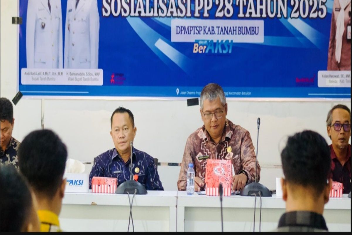 Tanah Bumbu sosialisasikan PP 28/2025