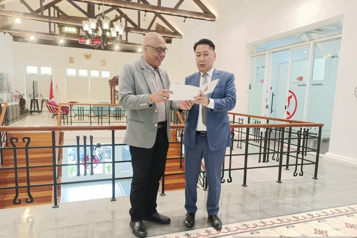 Dubes Mongolia kunjungi ANTARA, bahas kerja sama pemberitaan