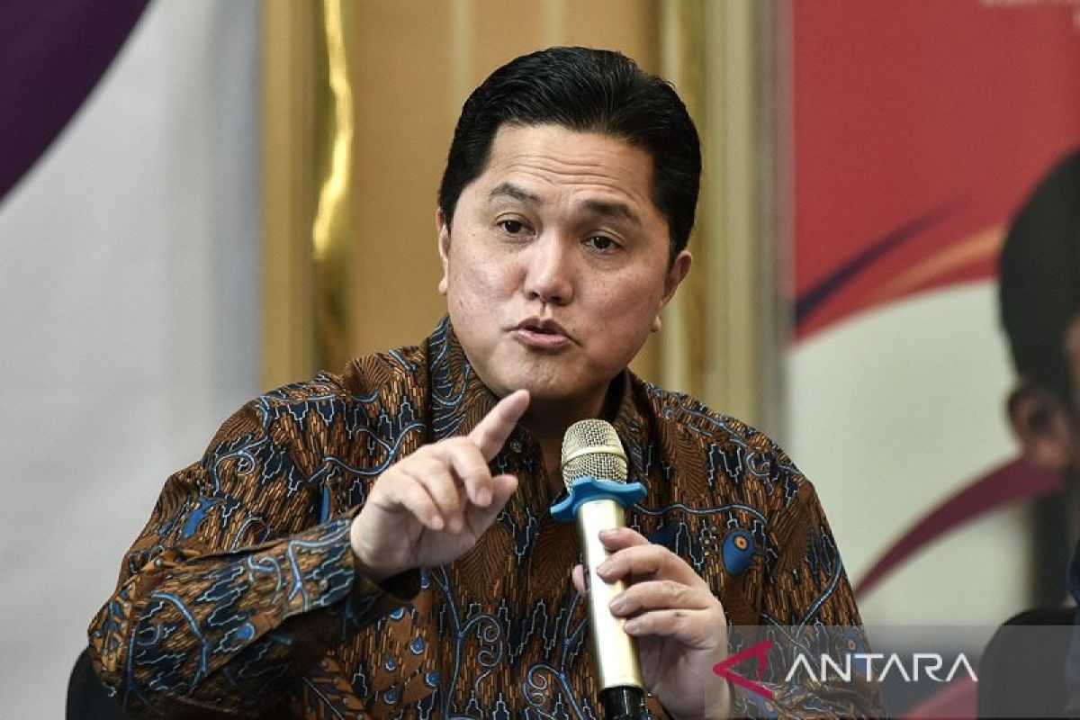 Erick Thohir ucapkan terima kasih atas kontribusi Patrick Kluivert