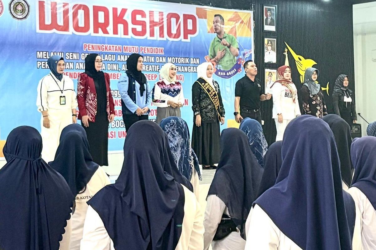 IGTKI gelar workshop senam ceria pembelajaran 