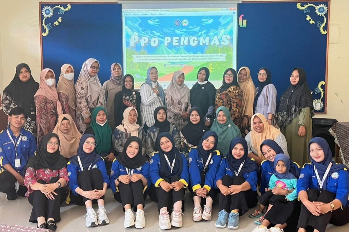 Mahasiswa FIK UMS dorong kemandirian pangan lewat sosialisasi agrobisnis dan kebun gizi