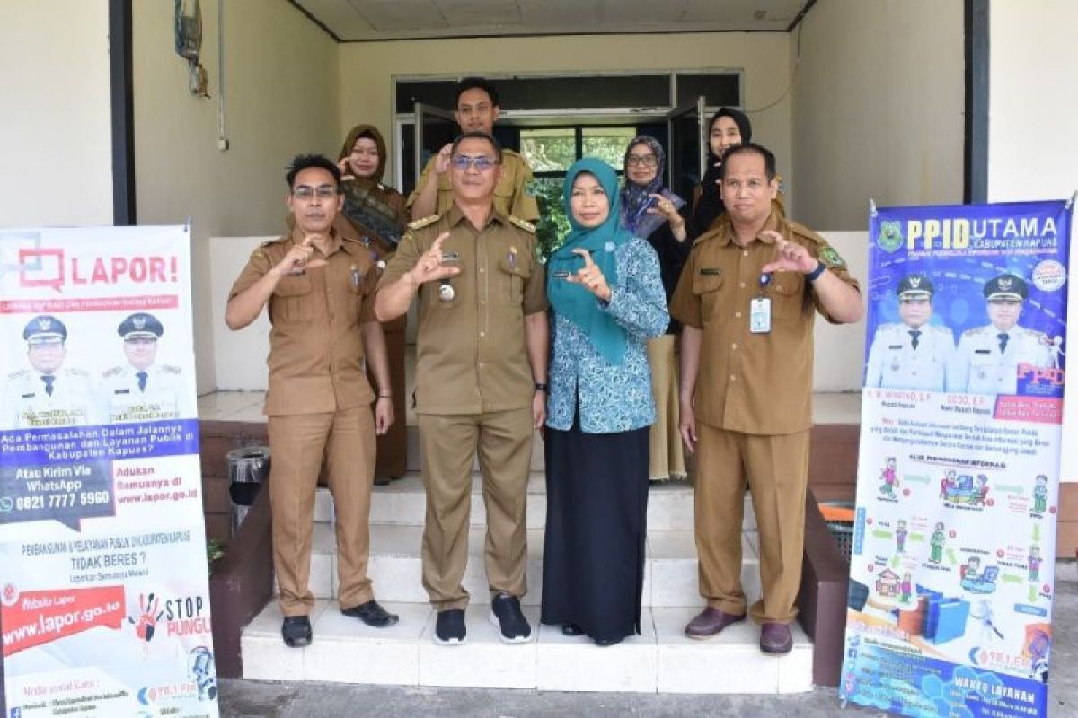 Pemkab Kapuas sosialisasikan layanan pengaduan dan kehumasan di sejumlah desa