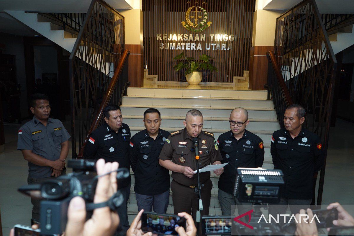 Mantan Kakanwil BPN Sumut dan Kakan BPN Deli Serdang ditahan di Rutan Medan