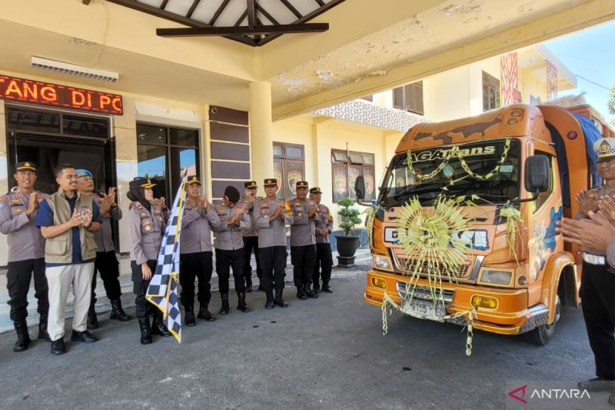 Polres Situbondo kirim 20 ton jagung ke Gudang Bulog Bondowoso