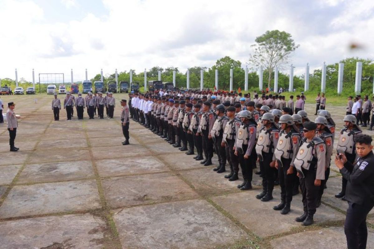 Polres Tual siapkan 209 personel amankan kunjungan kerja Wapres Gibran