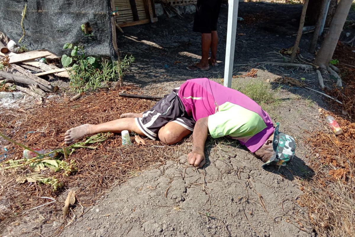 Warga geger, Kakek asal Batuyang Lotim ditemukan meninggal di area persawahan