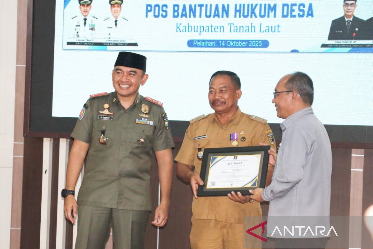 Kemenkum Kalsel perluas layanan hukum lewat Posbankum di Tanah Laut