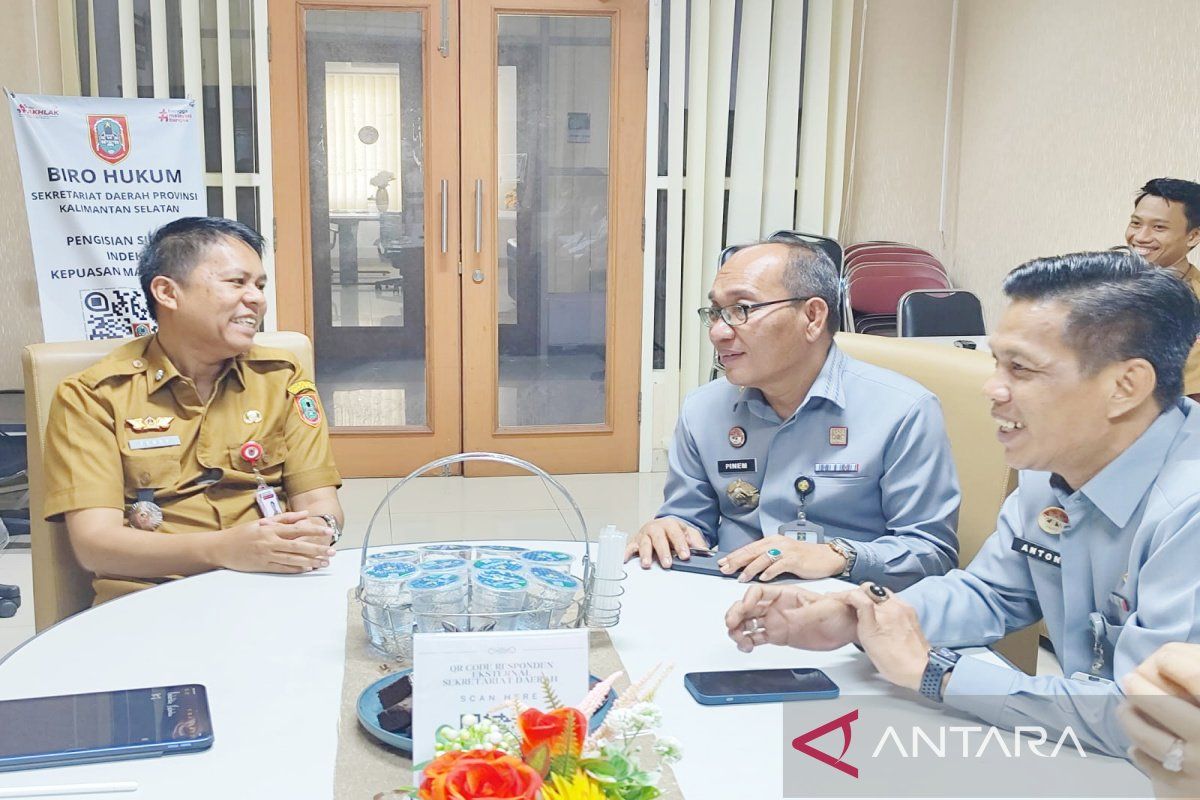 Kemenkum dan Biro Hukum Kalsel tingkatkan layanan bantuan hukum