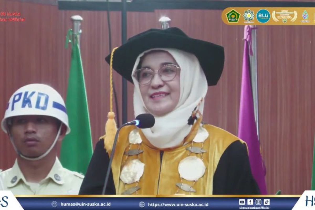 Gelar Sidang Senat Terbuka, 600 lulusan UIN Suska Riau diwisuda