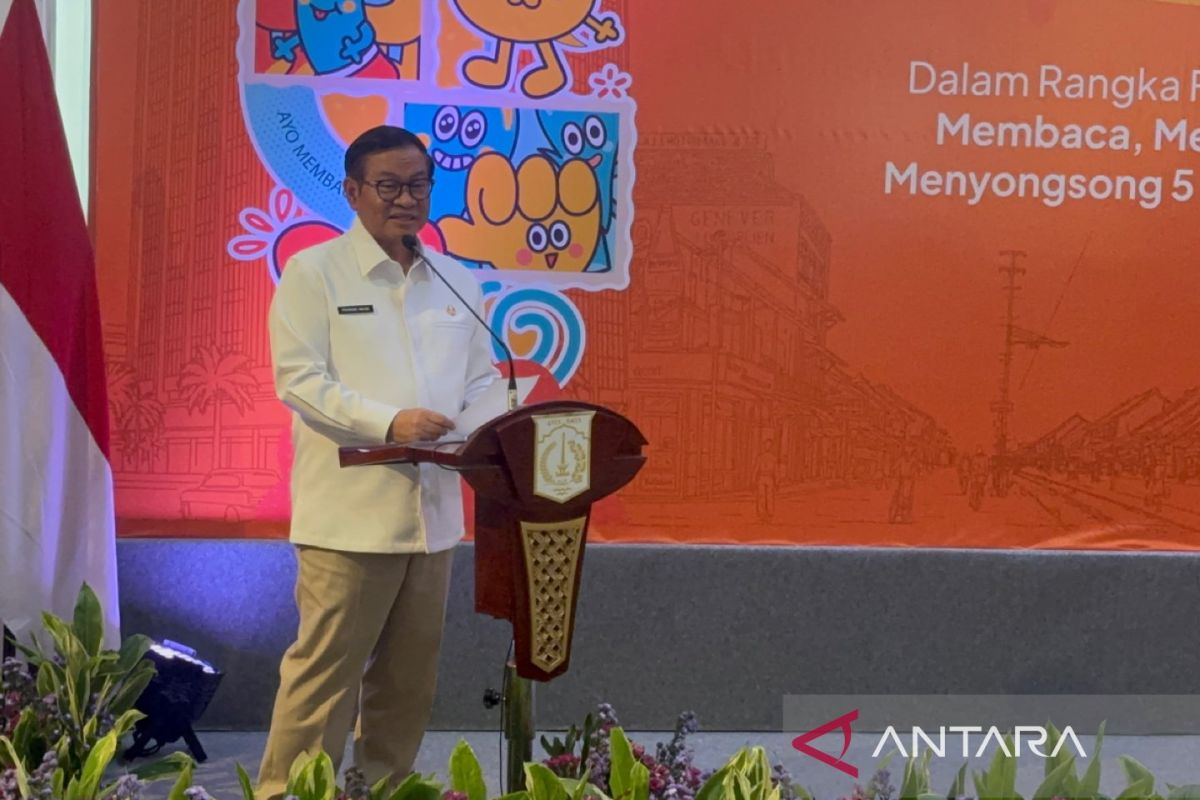 Ini kata Pramono tentang pentingnya literasi untuk Jakarta