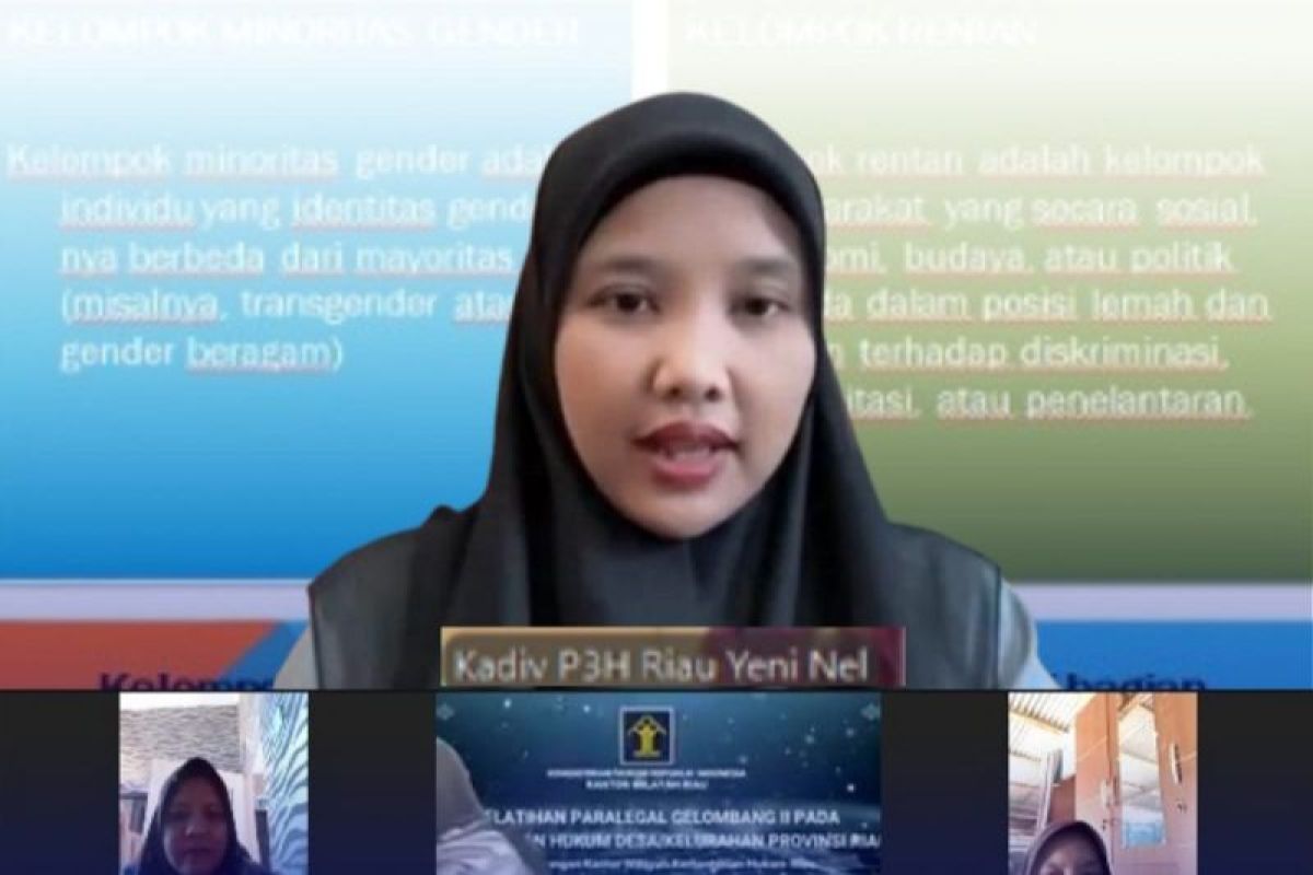 Kanwil Kemenkum Riau Ikuti Pelatihan Paralegal untuk Perluas Akses Keadilan
