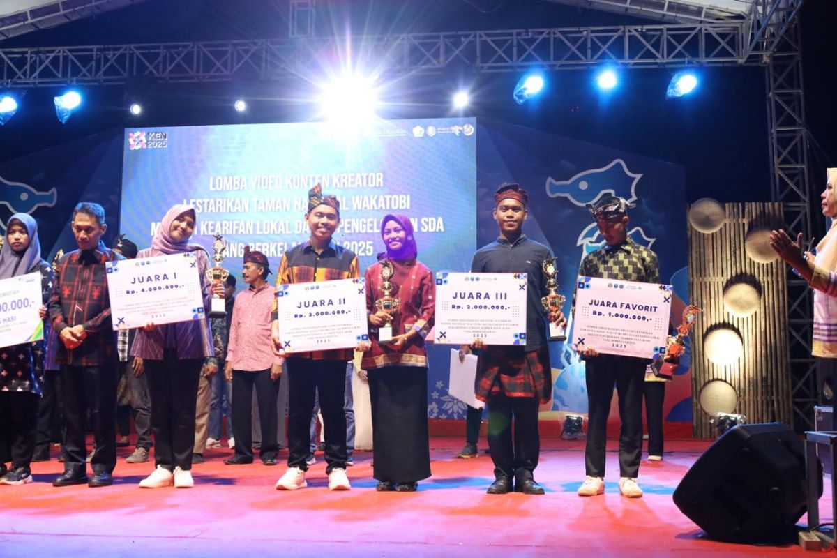Generasi muda Wakatobi angkat kearifan lokal melalui lomba konten kreator