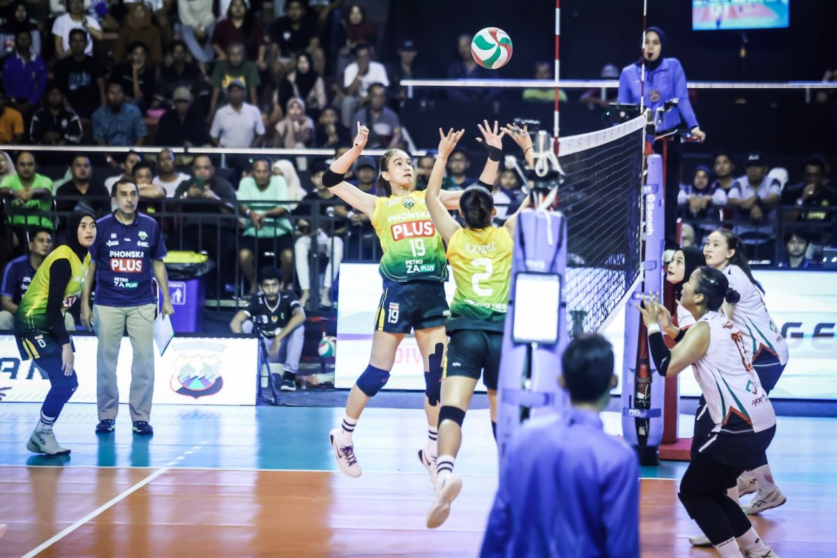 Petrokimia pastikan tiket final Livoli 2025 setelah tekuk Bank Jatim