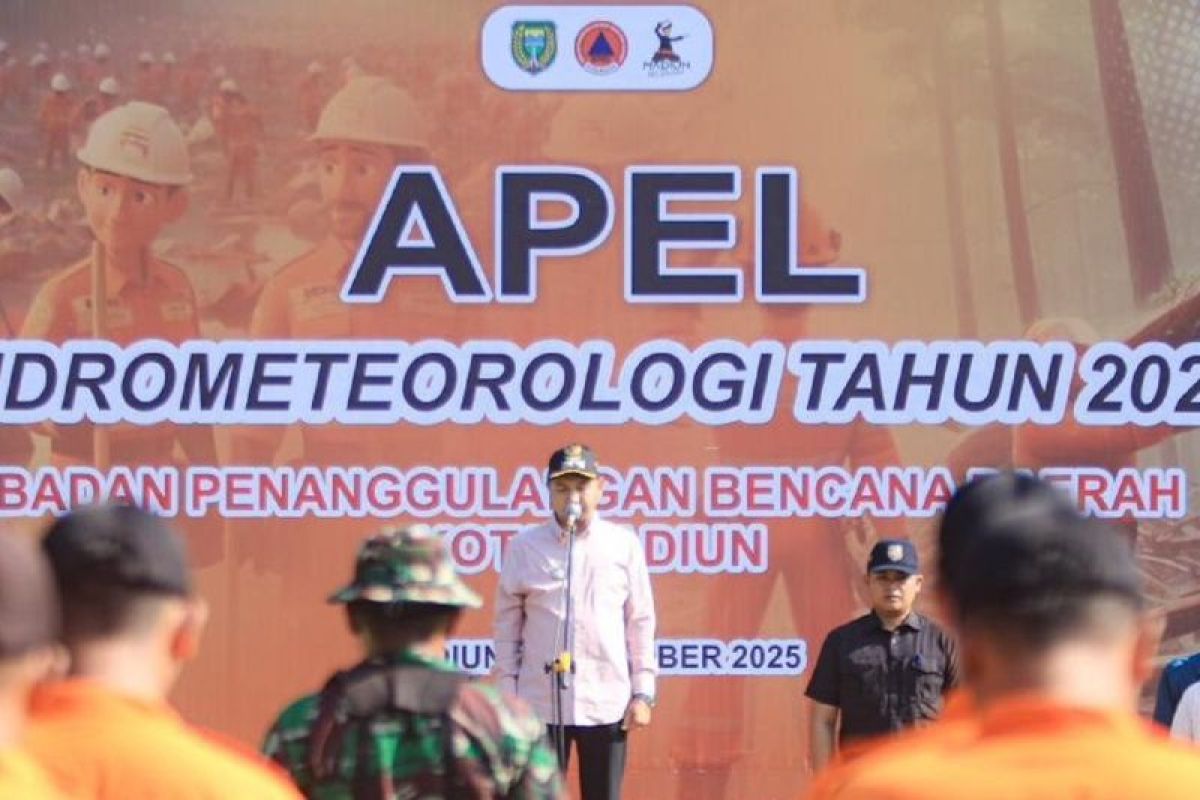 Pemkot Madiun minta warga waspadai potensi bencana hidrometeorologi