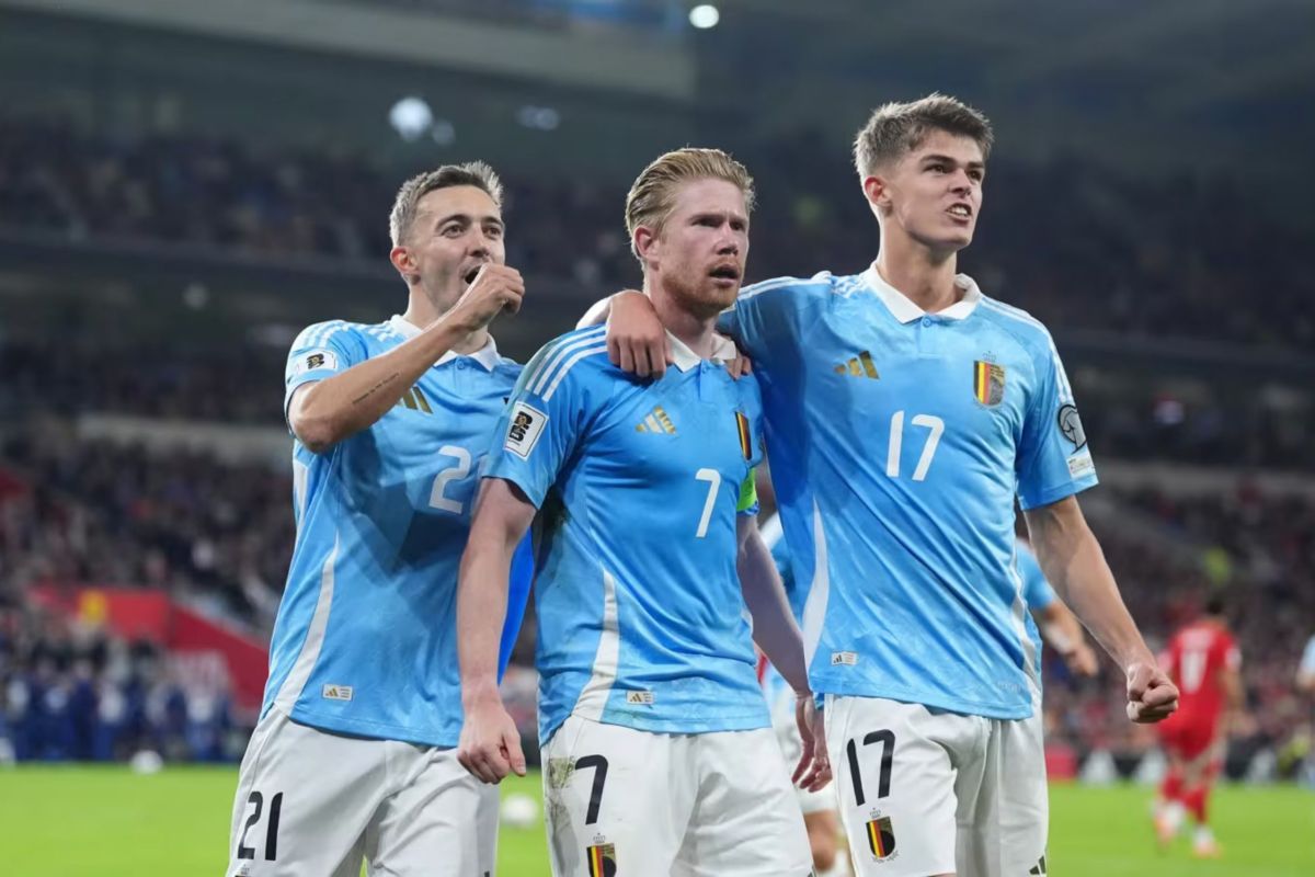 Belgia tunda tiket otomatis ke Piala Dunia