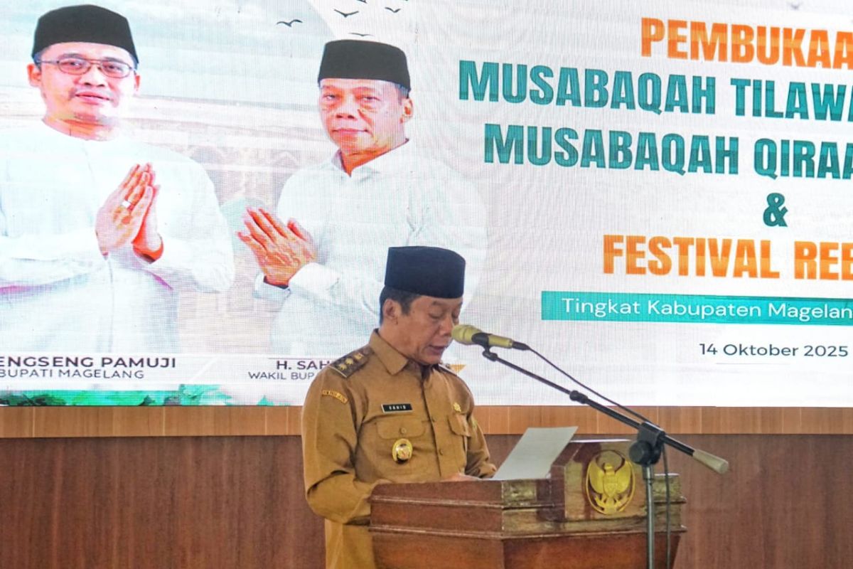 Wabup Magelang harapkan MTQ dan MQK lahirkan generasi qur'ani