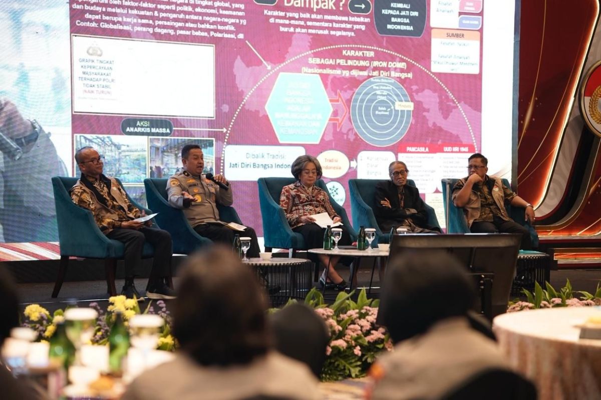 Polri tegaskan komitmen cetak SDM unggul di seminar jati diri bangsa