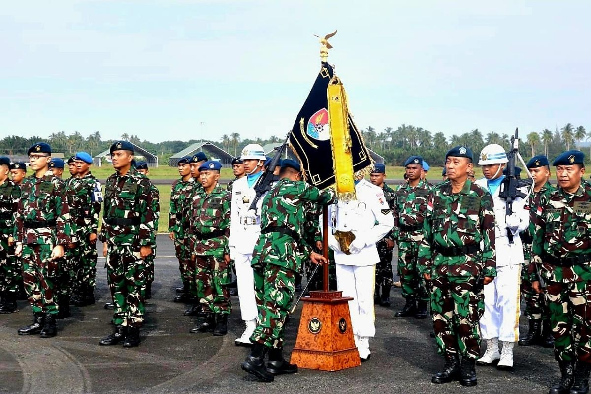 Lanud RSA Natuna terima tanda kehormatan Samkaryanugraha dari Presiden Prabowo