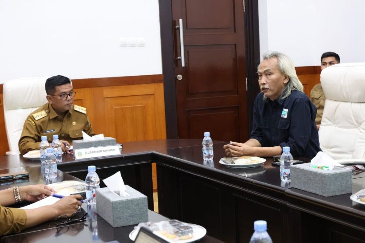 Gubernur Andra Soni soroti tumpang tindih aturan pengelolaan DAS Cidanau