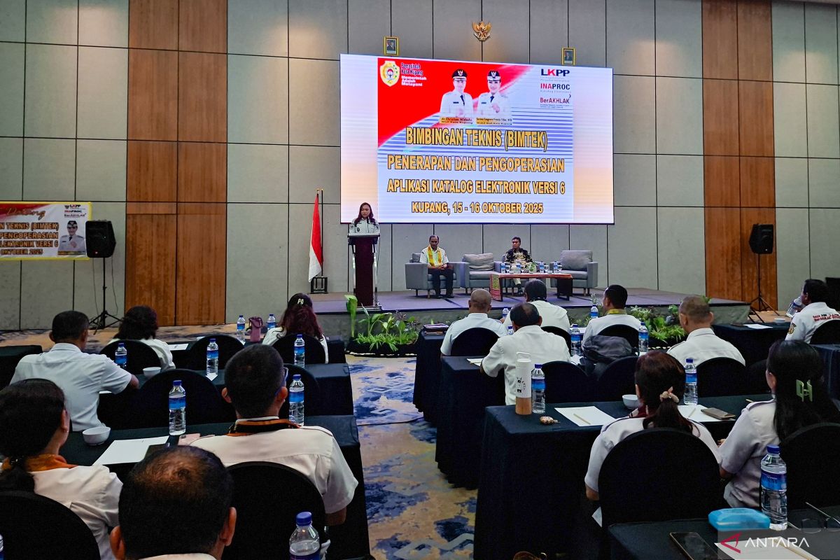 Pemkot Kupang mendorong transformasi digital lewat e-katalog versi 6