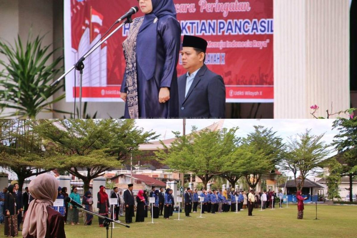 LLDIKTI Wilayah X gelar upacara Peringatan Hari Kesaktian Pancasila Tahun 2025