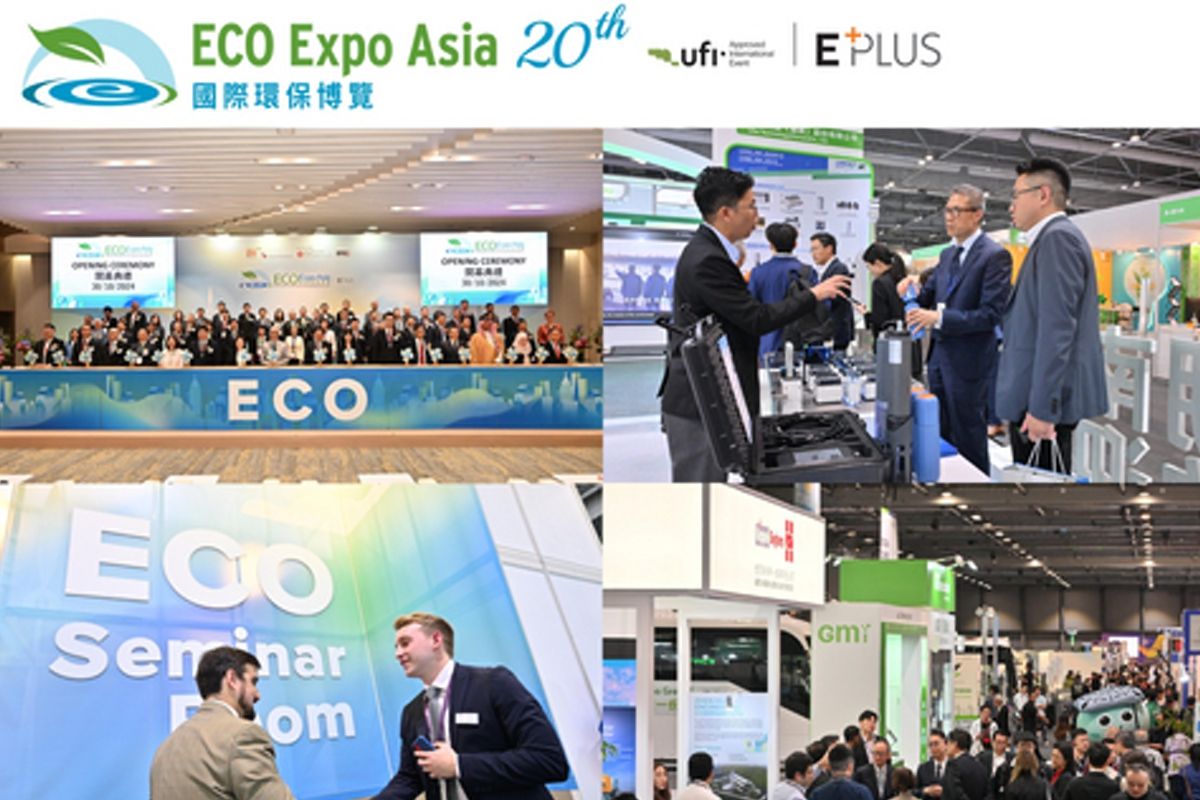 Eco Expo Asia Opens at AsiaWorld-Expo in Late October to Promote Green Technologies