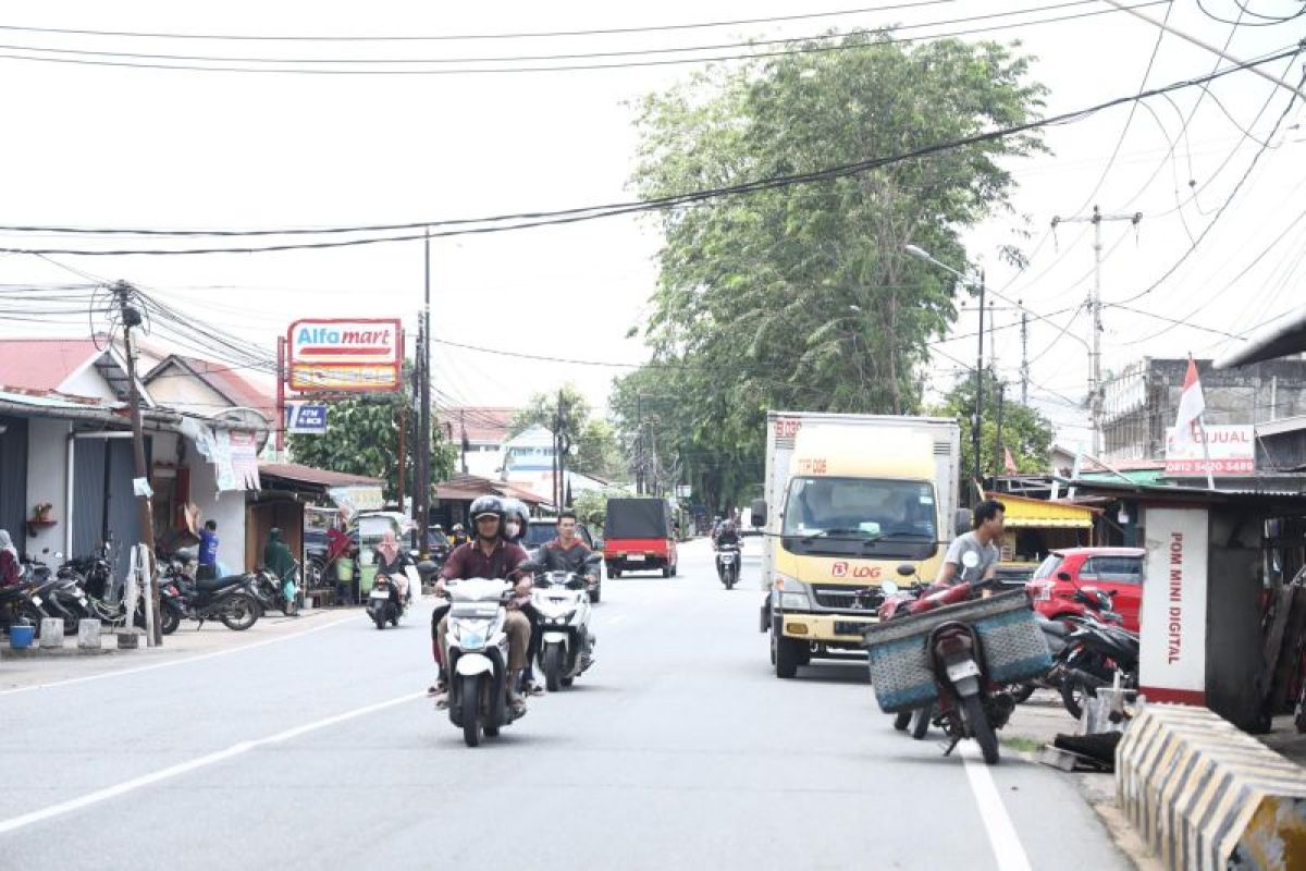 Pelebaran Jalan Komyos SudarsoPontianak ditargetkan rampung 2026