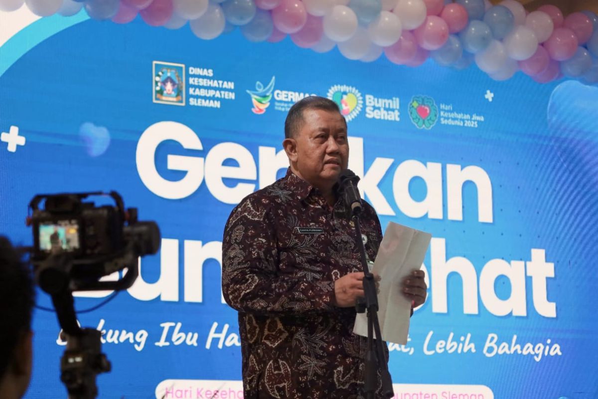 Dinkes Sleman menyelenggarakan Gerakan Ibu Hamil Sehat tekan AKI-AKB