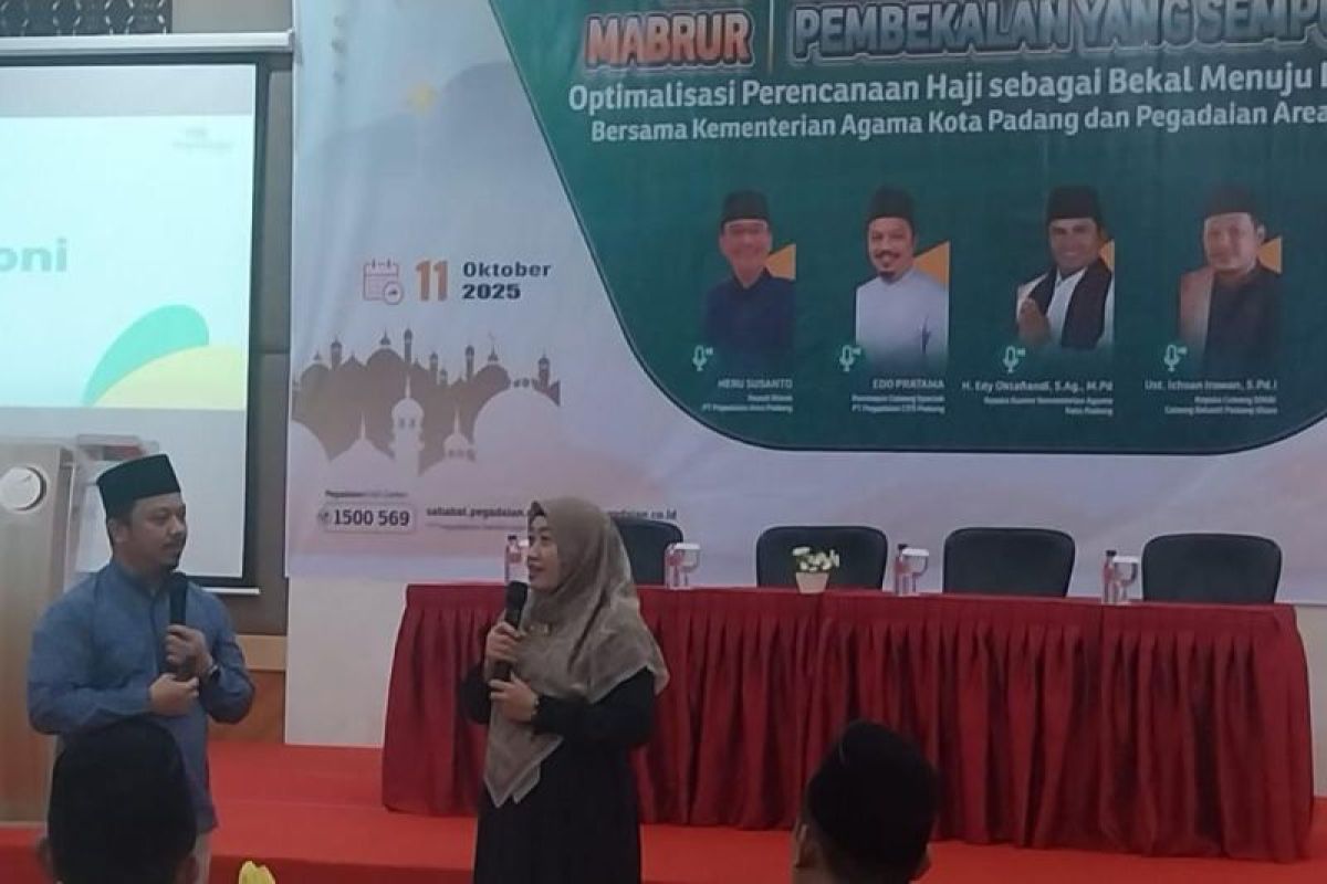 Dari cicilan emas Pegadaian menuju haji impian