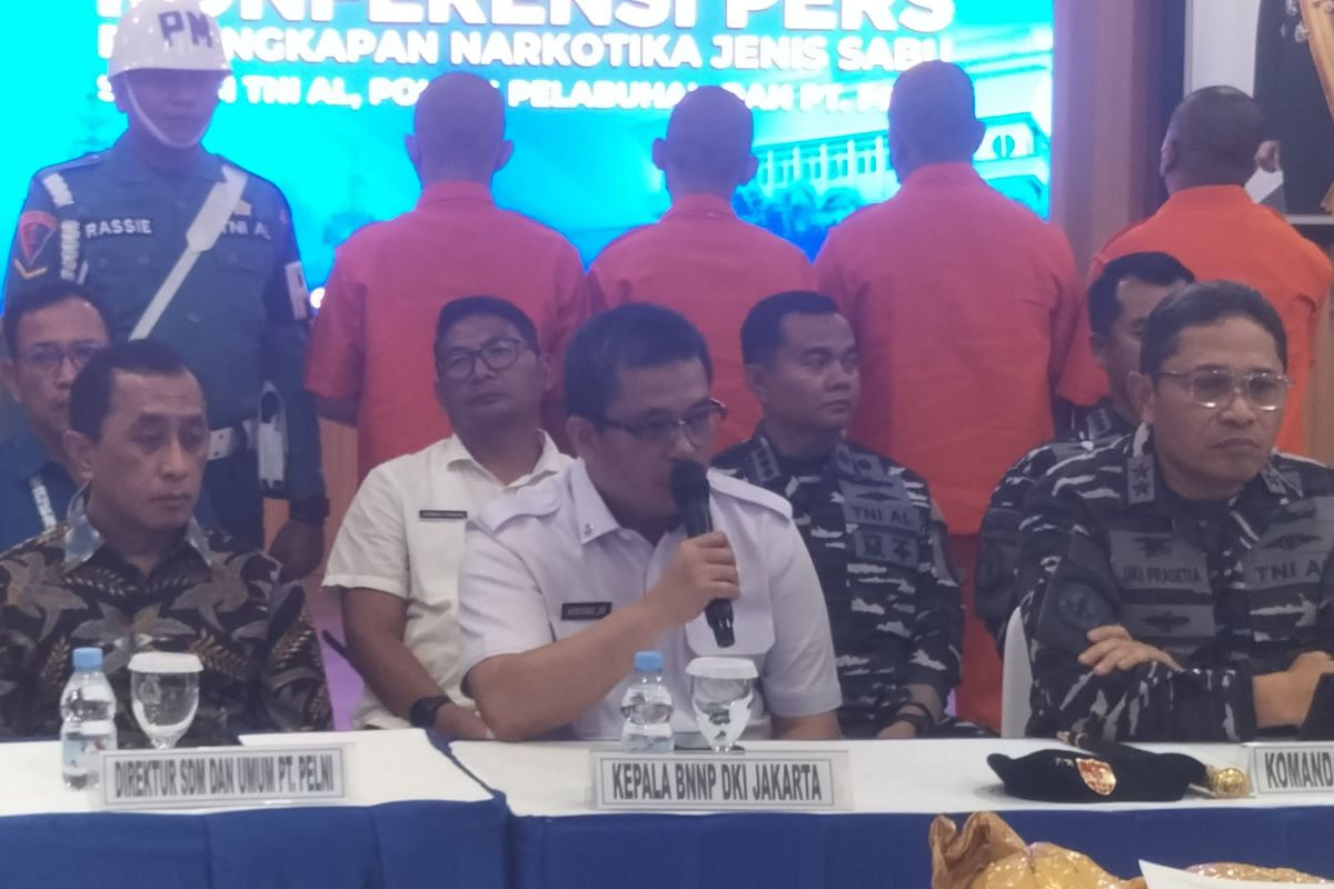BNN suspects meth seized at Tanjung Priok originated from Malaysia
