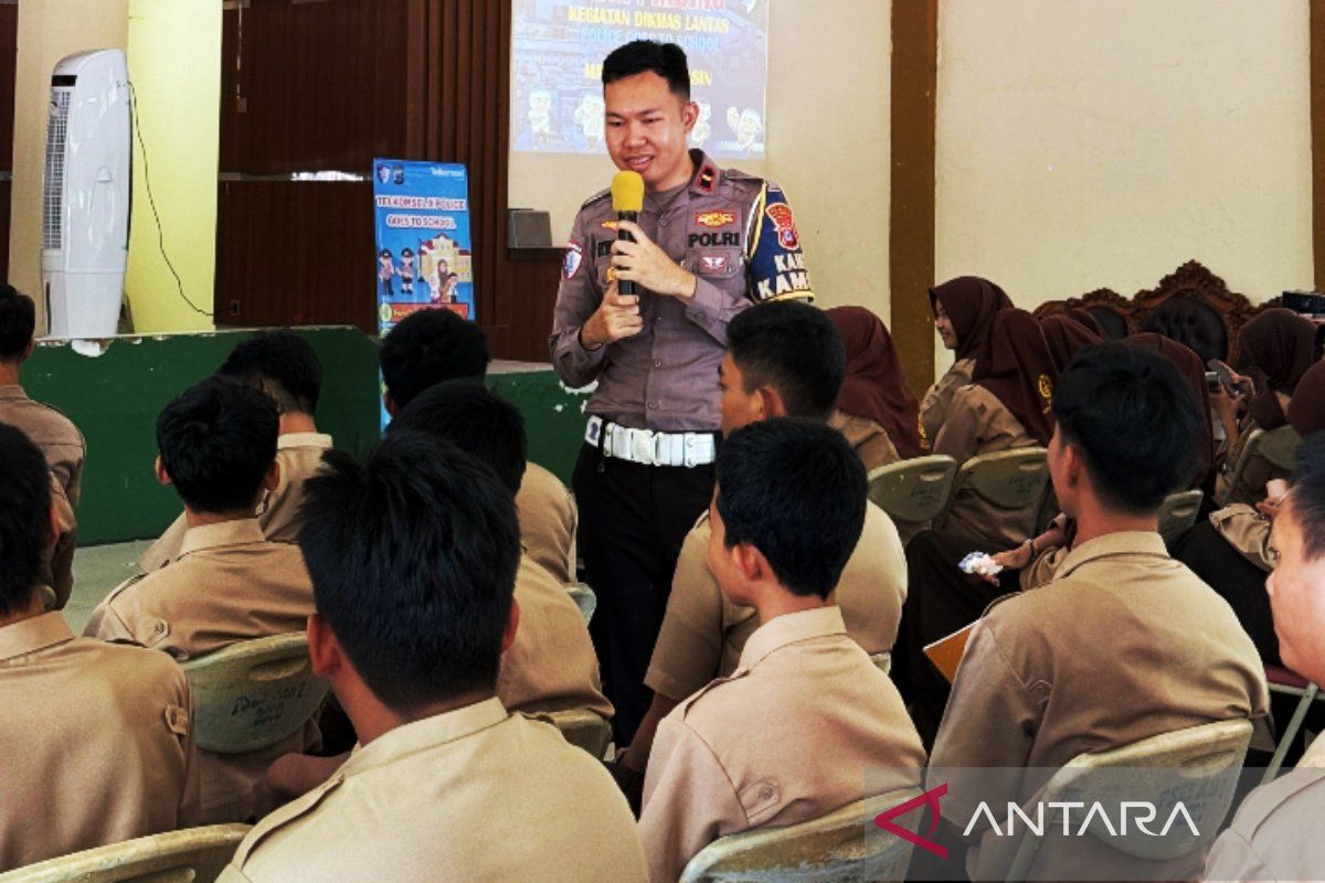 Polresta Banjarmasin jadikan pelajar sebagai pelopor keselamatan berlalu lintas