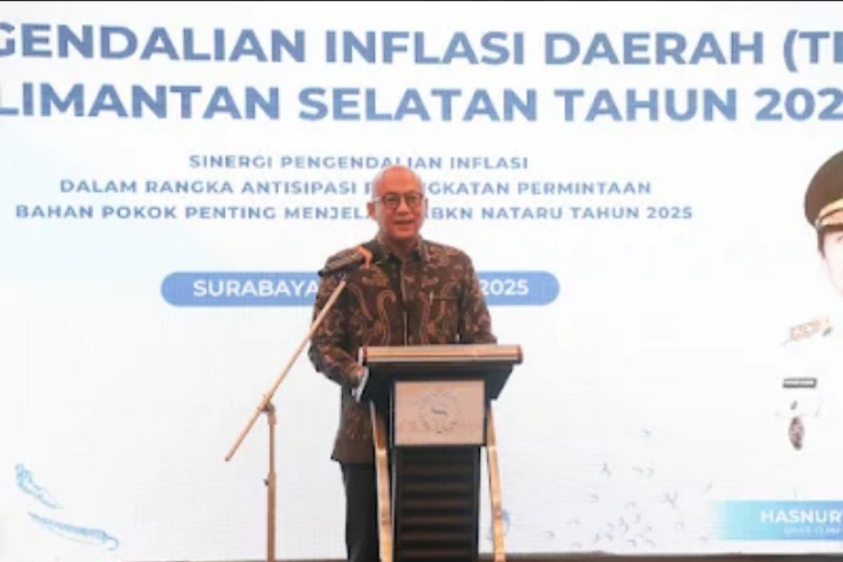 TPID Kalsel perkuat sinergi kendalikan inflasi jelang Natal