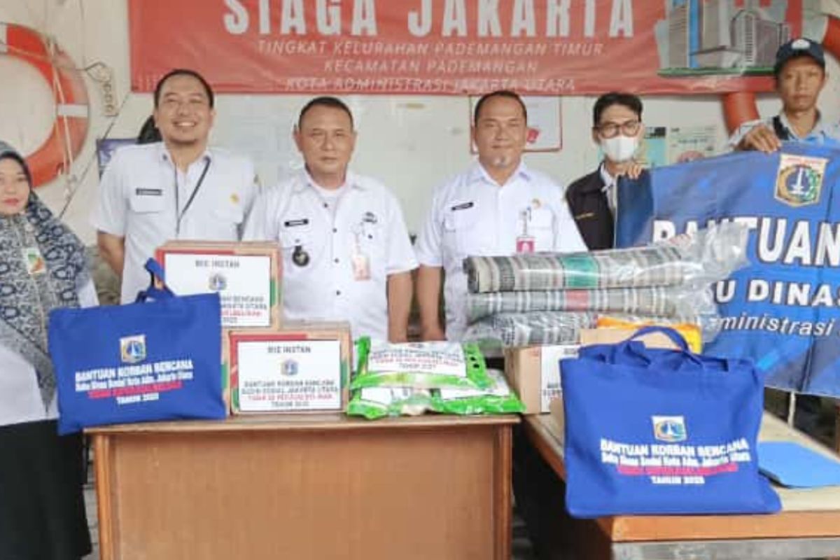 Jakut salurkan bantuan bagi penyintas kebakaran di Pademangan