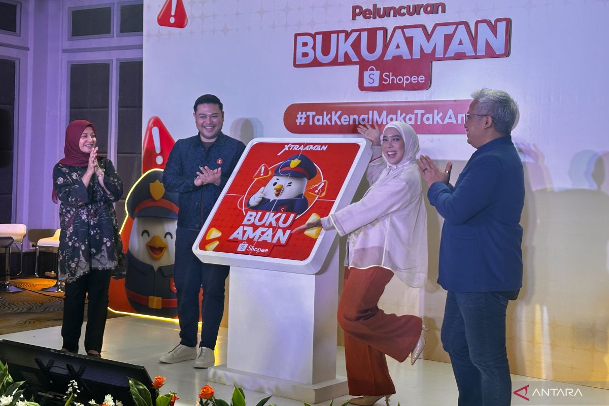 Shopee dan Komdigi luncurkan buku AMAN untuk cegah penipuan daring