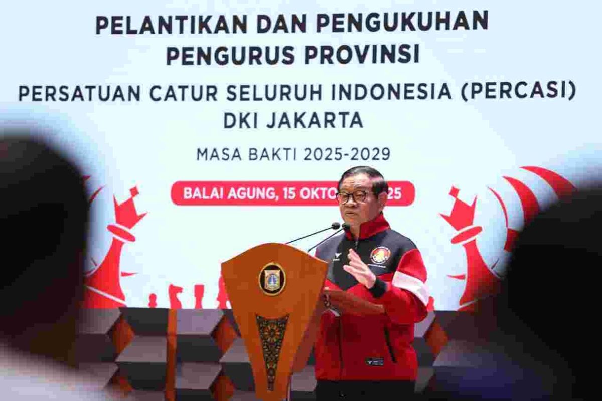 Pramono targetkan Jakarta raih juara umum di Kejurnas Catur