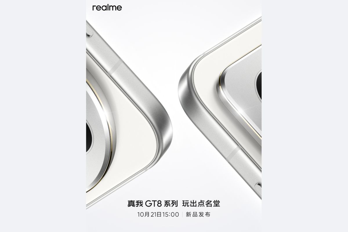 Realme GT8 series bakal meluncur 21 Oktober 2025