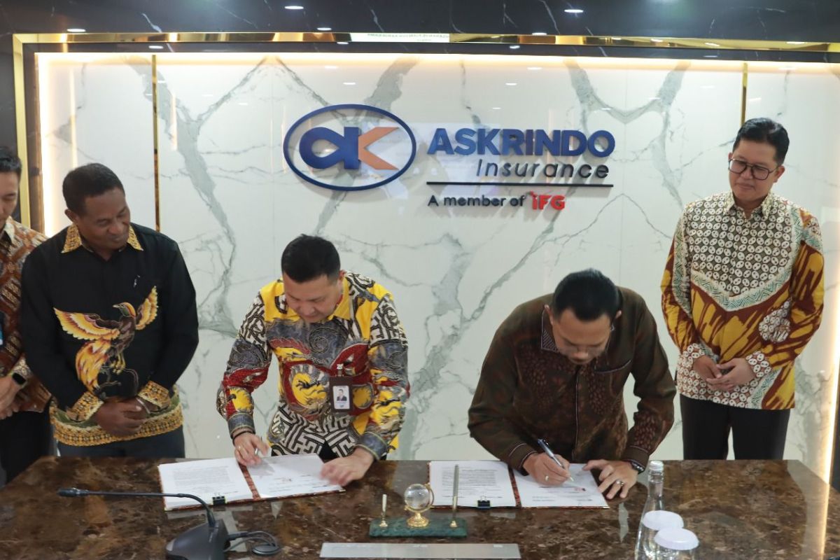 PT Askrindo teken kerja sama asuransi KUR dengan Bank Papua