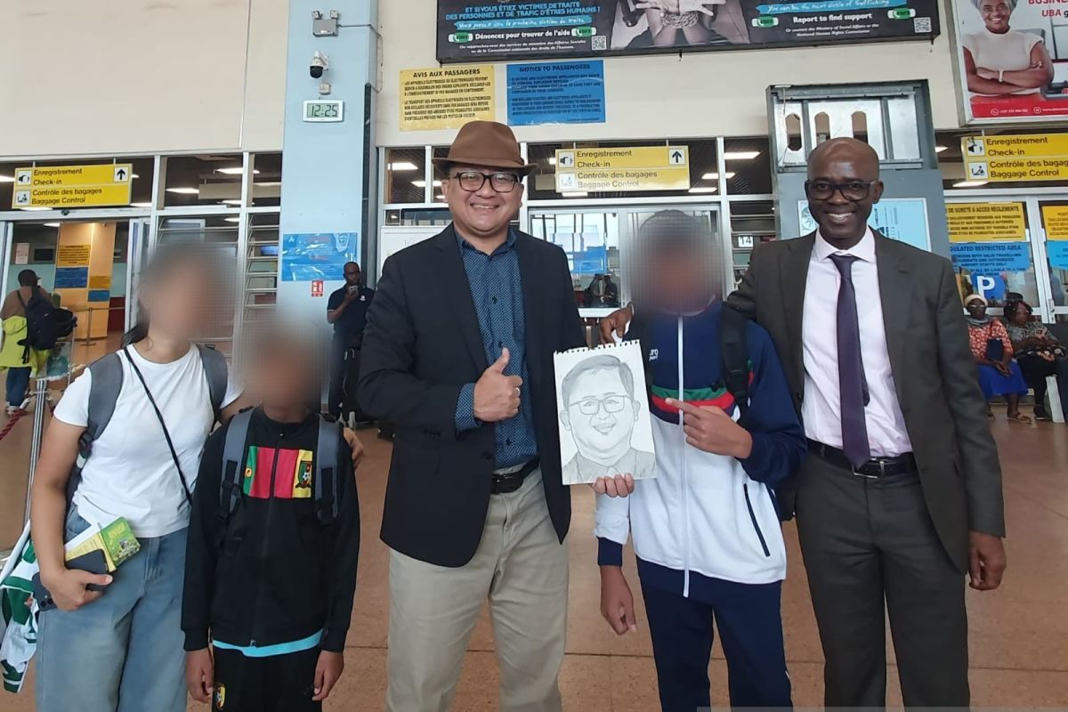 KBRI Yaounde fasilitasi repatriasi ibu dan dua anak ke tanah air