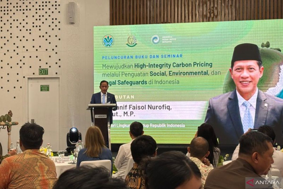 Pemerintah siapkan mekanisme pengawasan jaga integritas karbon RI