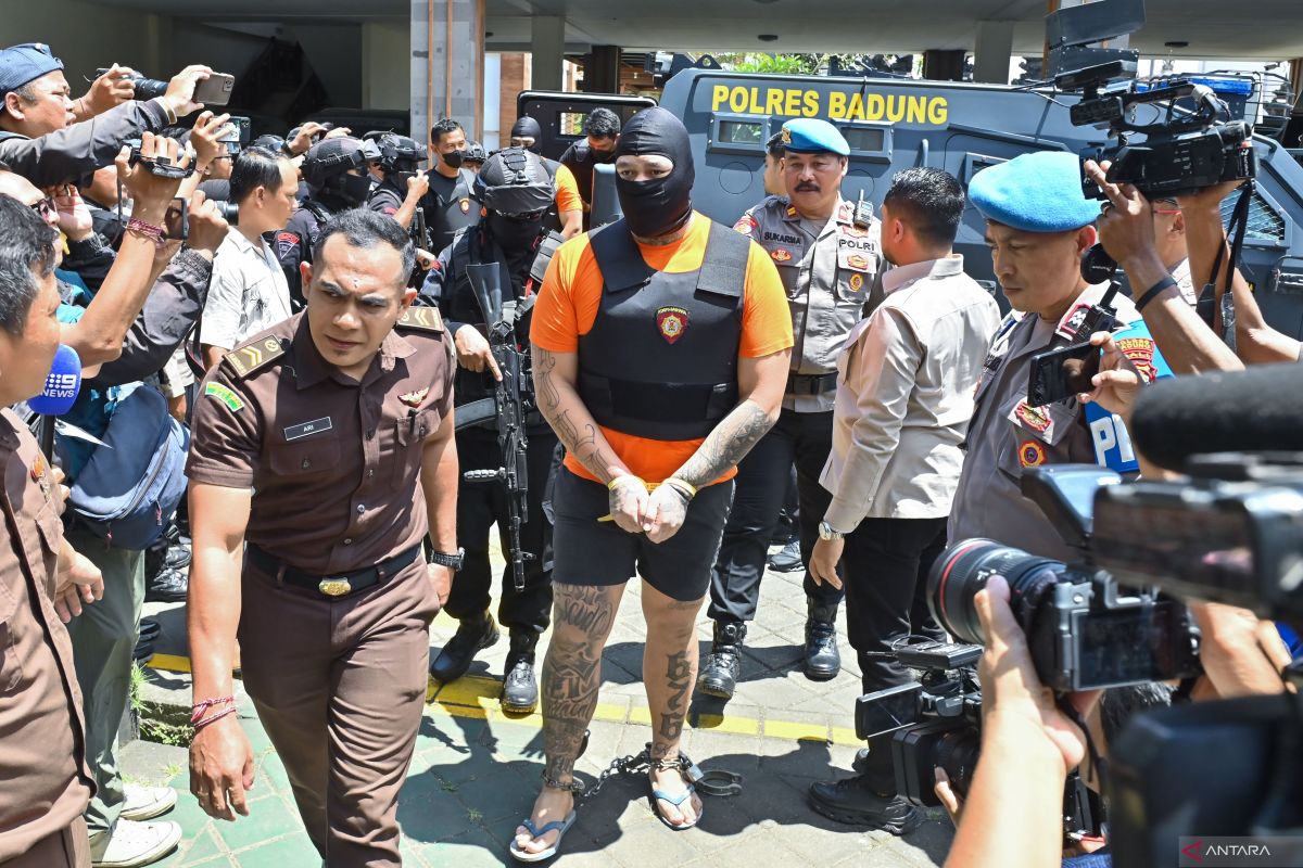 Tiga penembak WNA Australia di Bali dilimpahkan ke Kejari Badung
