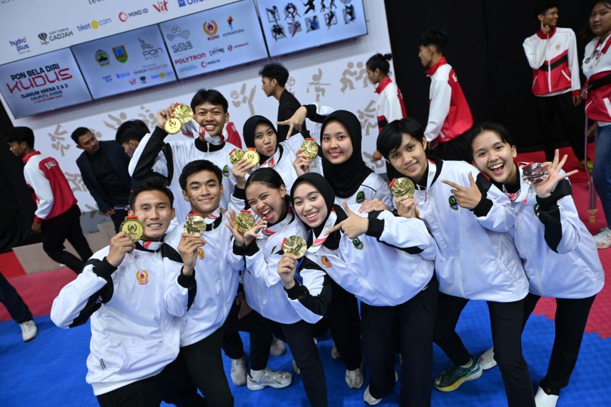 Jabar, DKI, dan Jatim berjaya di cabor berbeda pada PON Bela Diri