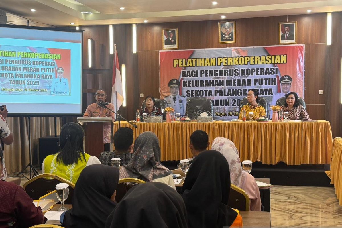 Pelatihan perkoperasian perkuat SDM pengurus Koperasi Merah Putih Palangka Raya