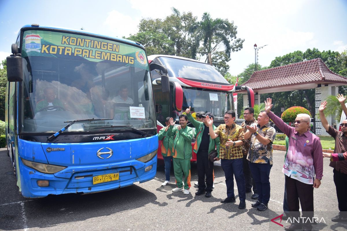 Pemkot Palembang lepas 728 atlet berlaga di Porprov XV Muba 2025