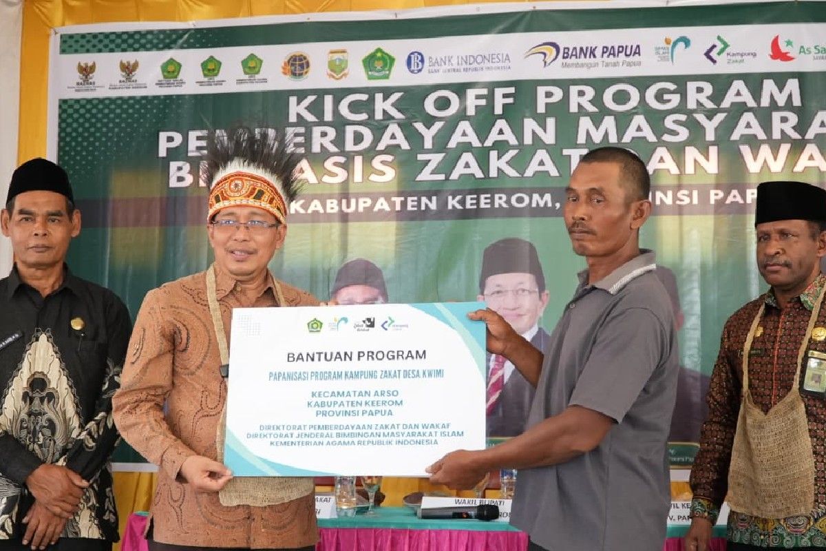 Kemenag Papua ajak lintas sektor bersinergi mewujudkan Kampung Zakat