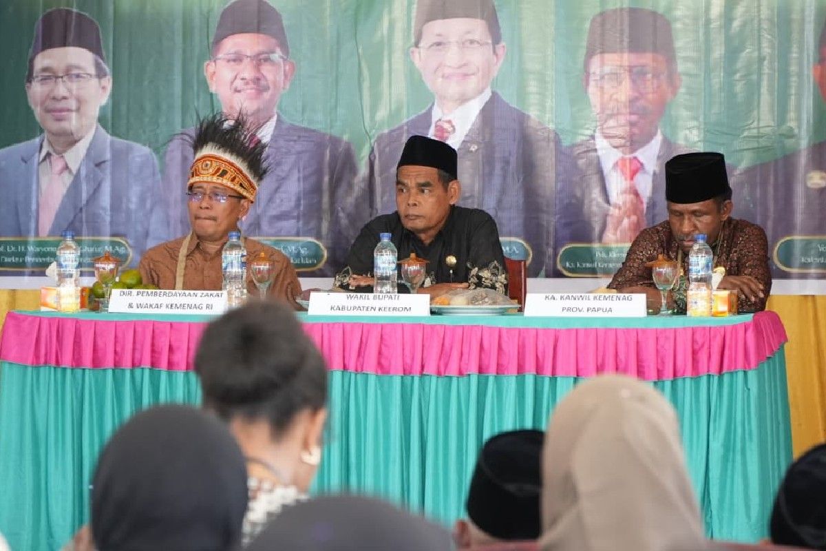 Pemkab Keerom: Peluncuran dua Kampung Zakat perkuat nilai religius warga
