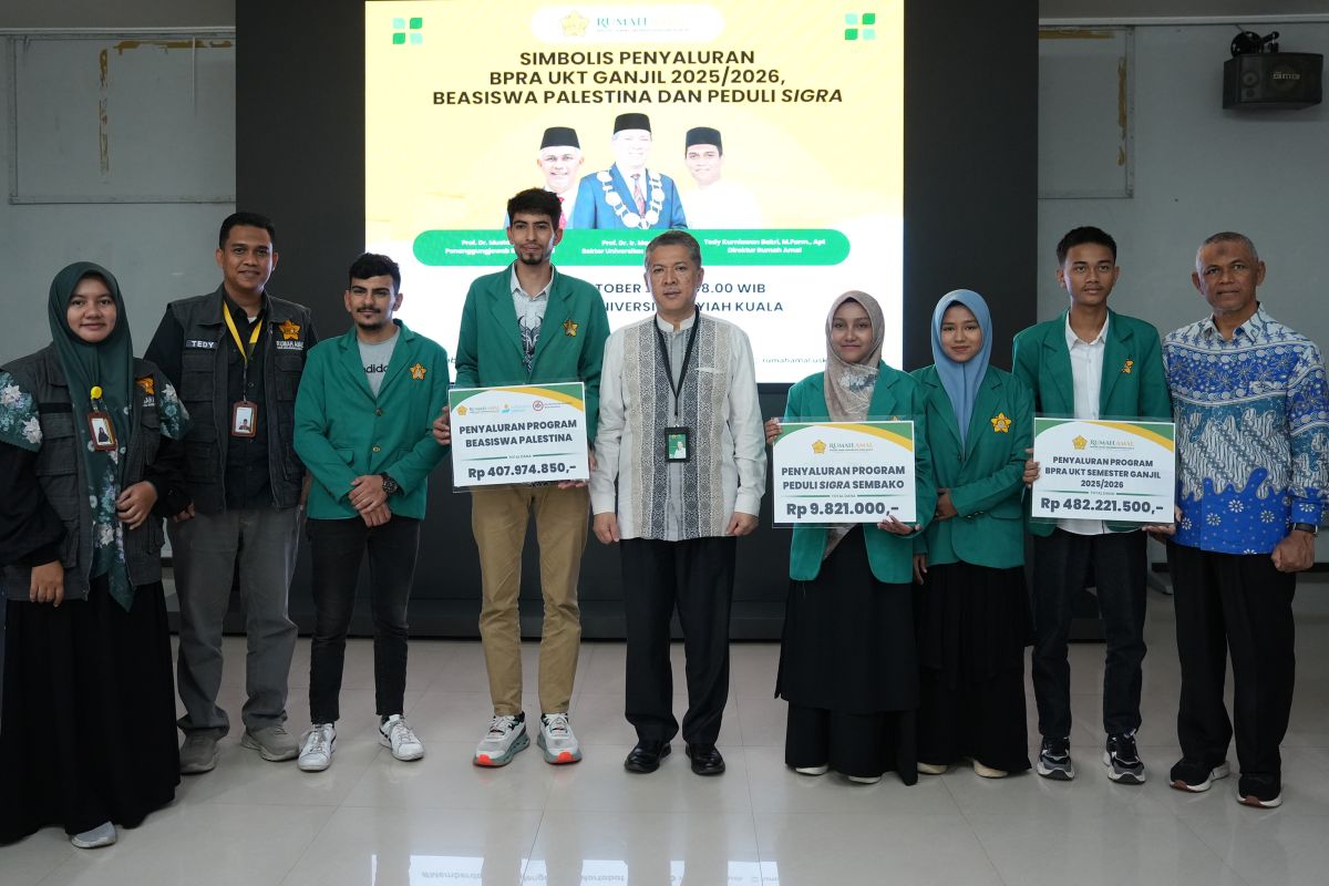 Rumah Amal USK salurkan zakat Rp900 juta