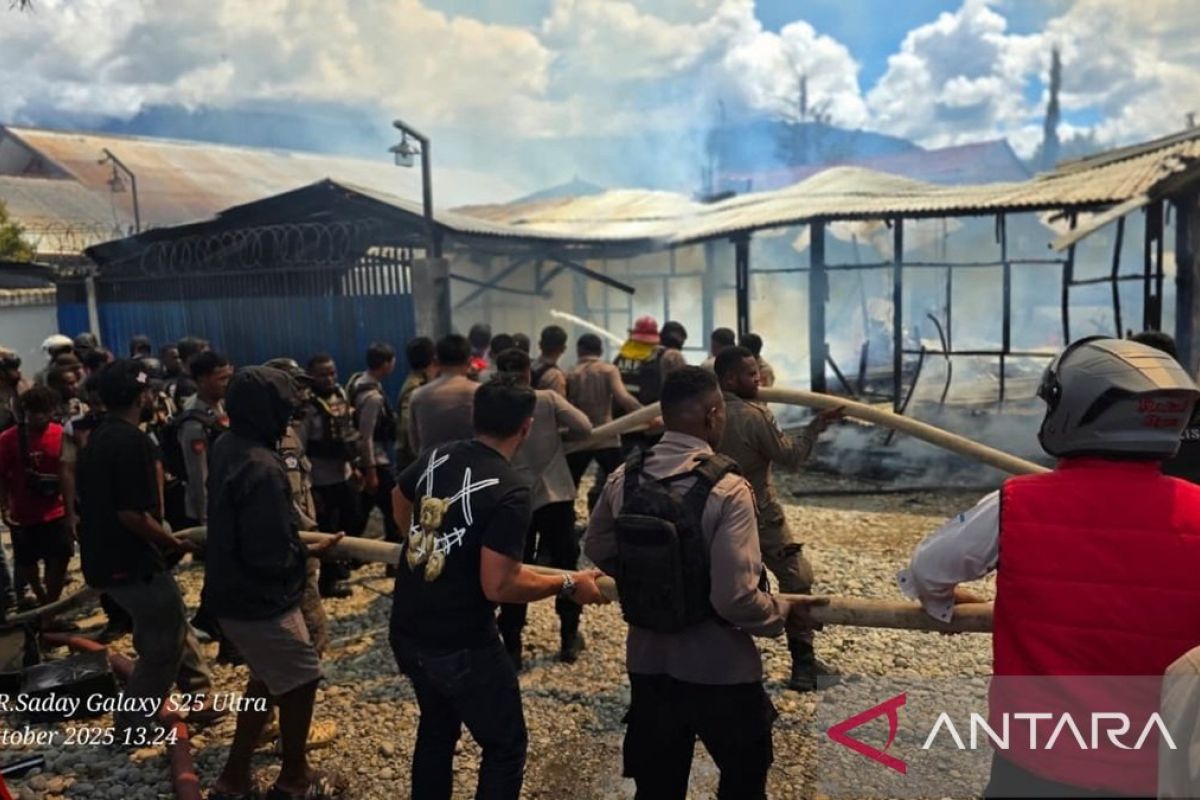 Polres Jayawijaya dalami penyebab kasus kebakaran delapan rumah warga di Wamena